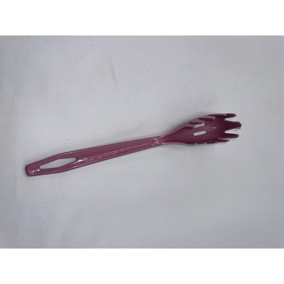 King Kraft Other - Vintage KING KRAFT Pasta Spoon‎ Nylon Plastic Cooking Utensil Mauve Pink 11"